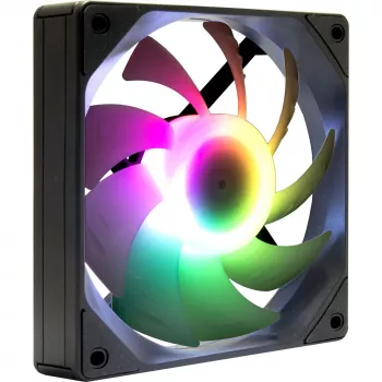 Arvutikorpuse ventilaator INTER-TECH ES-011, 120 mm, must, 1 tk