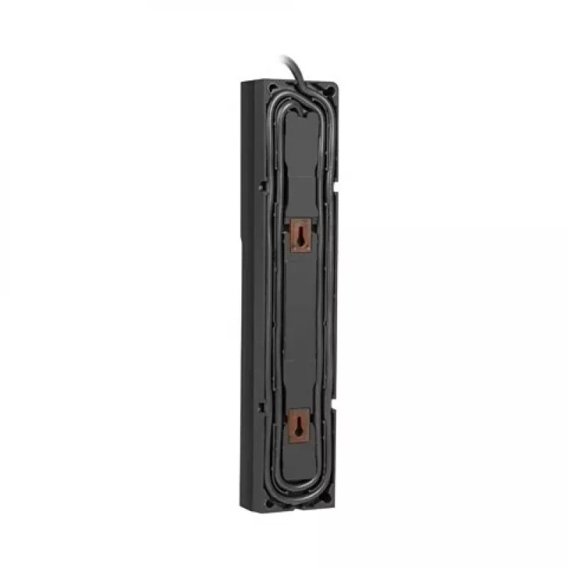 Armac ARCON Z5 liigpingekaitsega pikendusjuhe, 5 pesa, 1,5 m, must