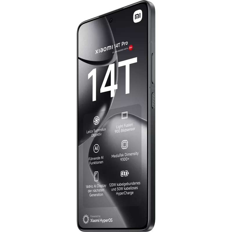 Xiaomi 14T Pro 16.9 cm (6.67) Dual SIM 5G 12 GB 512 GB 5000 mAh Must
