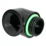 Barrow Dazzle Adapter 90 kraadi G1/4 toll AG kuni G1/4 toll IG - must (TDWT90-B01 B)
