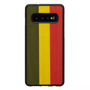 man and wood nutitelefoniümbrise Samsung Galaxy S10 jaoks — reggae must kaitseümbris