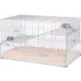 Puuri ZOLUX Neolife 80 (mudel 205664GRI) hiirtele ja rottidele — 780×450×480 mm, plast, varbavahe 9 mm, sisaldab kaussi, hall