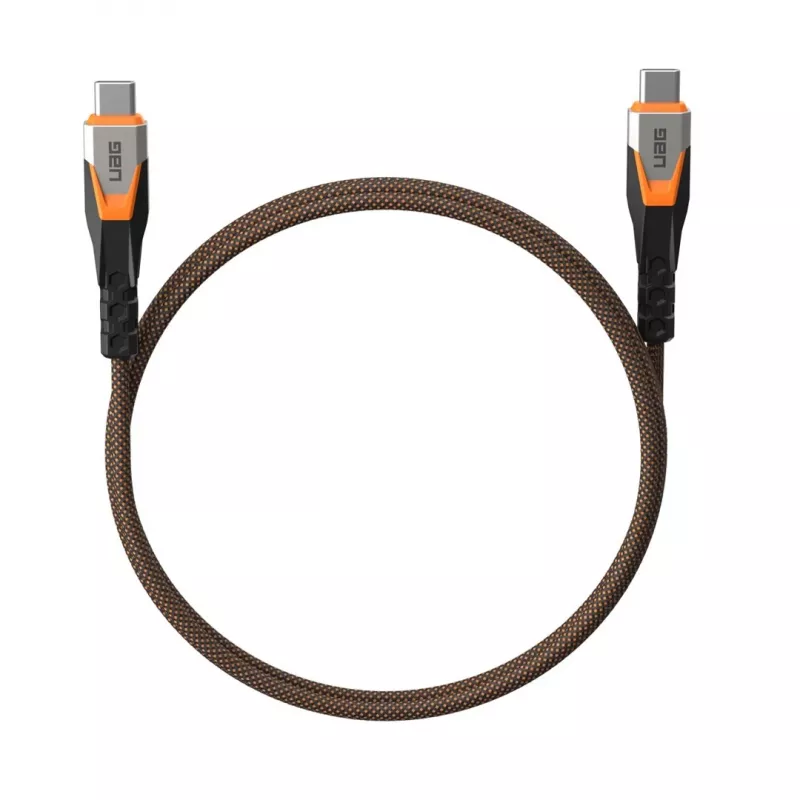 USB C - USB C kaabel C2G 9B4415114097 USB 3.2 Gen 2x2 0,75 m — must/oranž