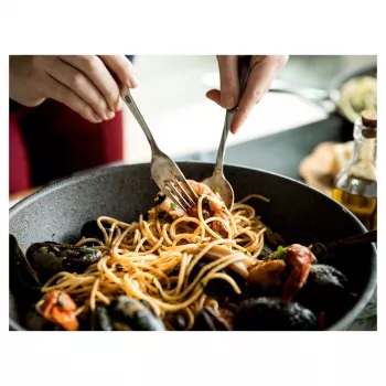 Wok/Stir-Fry pan Ballarini 75002-815-0 Round Anthracite 30 cm, aluminium, 6-layer granite/titanium non-stick