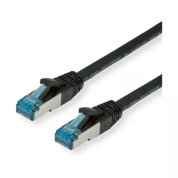 VALUE - Paigalduskaabel - RJ-45 (M) to RJ-45 (M) - 10 m - SFTP, PiMF - CAT 6a - Halogeenivaba, Valatud, Konksuvaba, Keerdpaar - Must (21.99.1967)