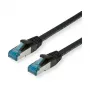 VALUE - Paigalduskaabel - RJ-45 (M) to RJ-45 (M) - 10 m - SFTP, PiMF - CAT 6a - Halogeenivaba, Valatud, Konksuvaba, Keerdpaar - Must (21.99.1967)