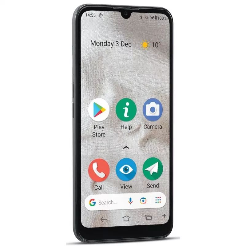 Doro 8100 Plus 15,5 cm (6,1 inch) Dual-SIM Android 11 Go Edition 4G USB Type-C 2 GB 32 GB 3000 mAh Hall (380501)