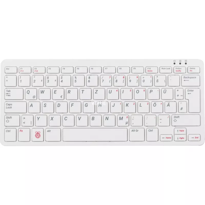 Wired USB klaviatuur Raspberry PI klaviatuur DE RB-TASTA01W — USB-ühendus, saksa paigutus