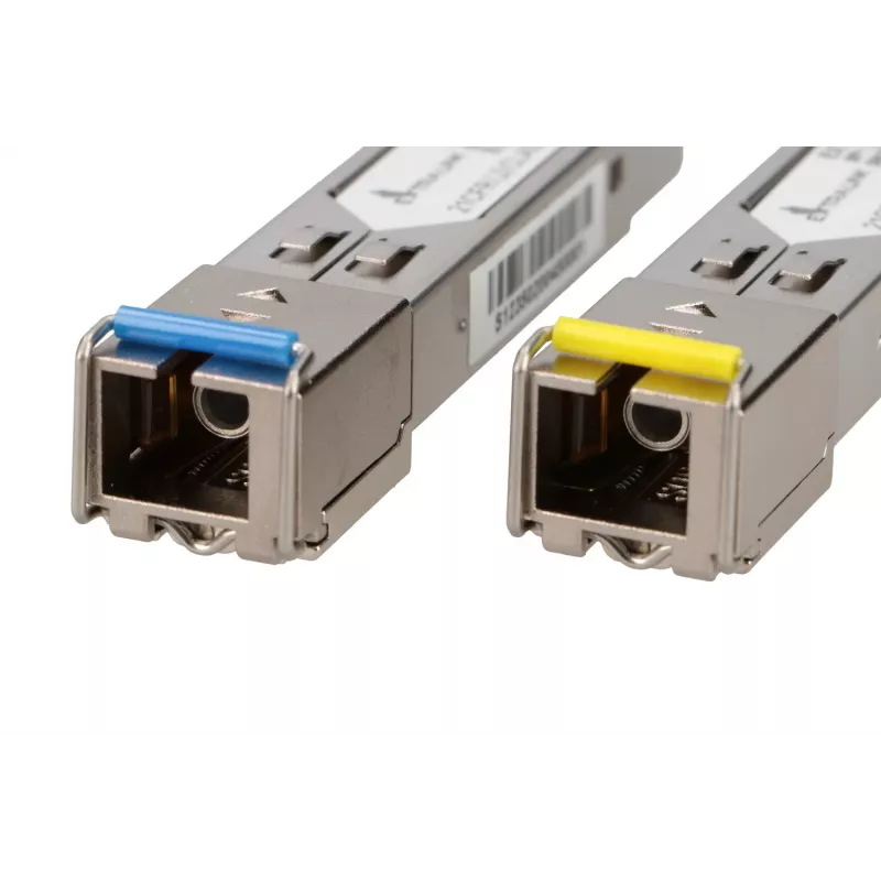 Extralink SFP 1.25G WDM moodulipaar 1310/1550nm ühemoodiline 3km SC DOM HP/Aruba jaoks