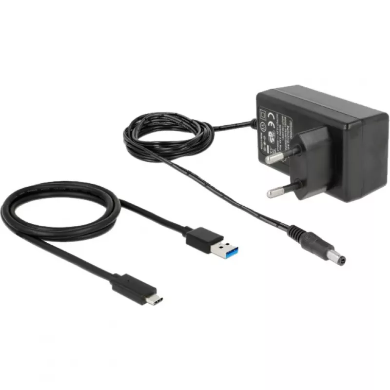 USB-jaotur DeLOCK Väline 4 Porti 10 Gbps