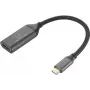 HDMI-adapterkaabel USB-C-pistik 15 cm Must RF-5234038 Punutud varjestus (RF-5234038)
