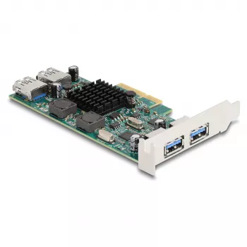 DeLOCK PCI Express x4 kaart 2 x USB 5 Gbps Type-A 2 x sisemine USB