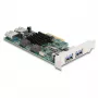 DeLOCK PCI Express x4 kaart 2 x USB 5 Gbps Type-A 2 x sisemine USB