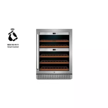 Veinijahuti Caso WineChef Pro 40 kompressor roostevaba teras 40 pudelit