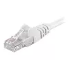 Wentronic Goobay CAT 5e Patch-kaabel, U/UTP, valge, 0,25 m - CCA vask-alumiinium (68614)