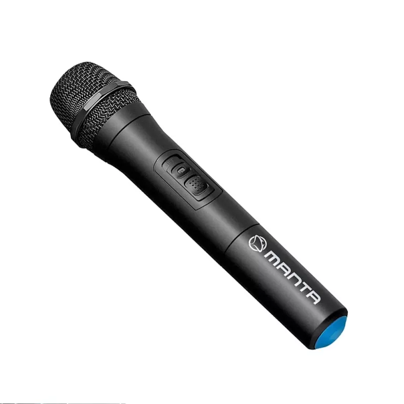 Kaasaskantav karaokekõlar MANTA SPK5021PRO 20W, 12-tolline bassikõlar, 80W RMS, Bluetooth, aku kuni 5h, SD/USB, mikrofoni- ja kitarrisisendid