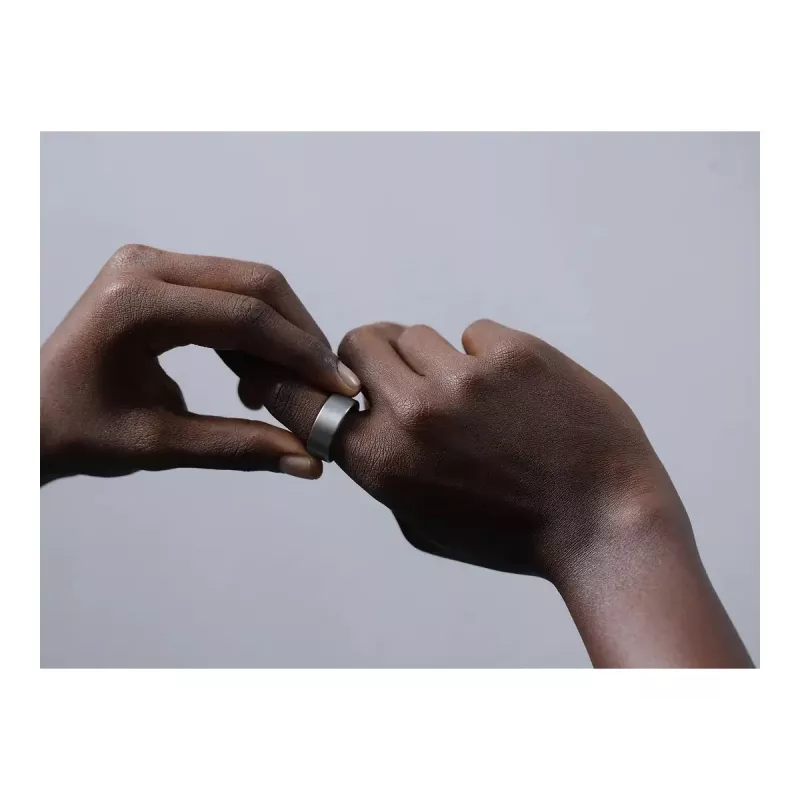 Ultrahuman Ring Air Raw Titanium Suurus 8 | Ultrahuman