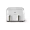 Philips 3000 seeria NA353/10 fritüür Topelt 9 L Eraldiseisev 2750 W Kuumaõhufritüür Hõbedane, Valge