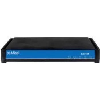 VoIP ATA MITEL TA7104 (mudel 51309162) ilma vahelduvvoolu toitejuhtmeta