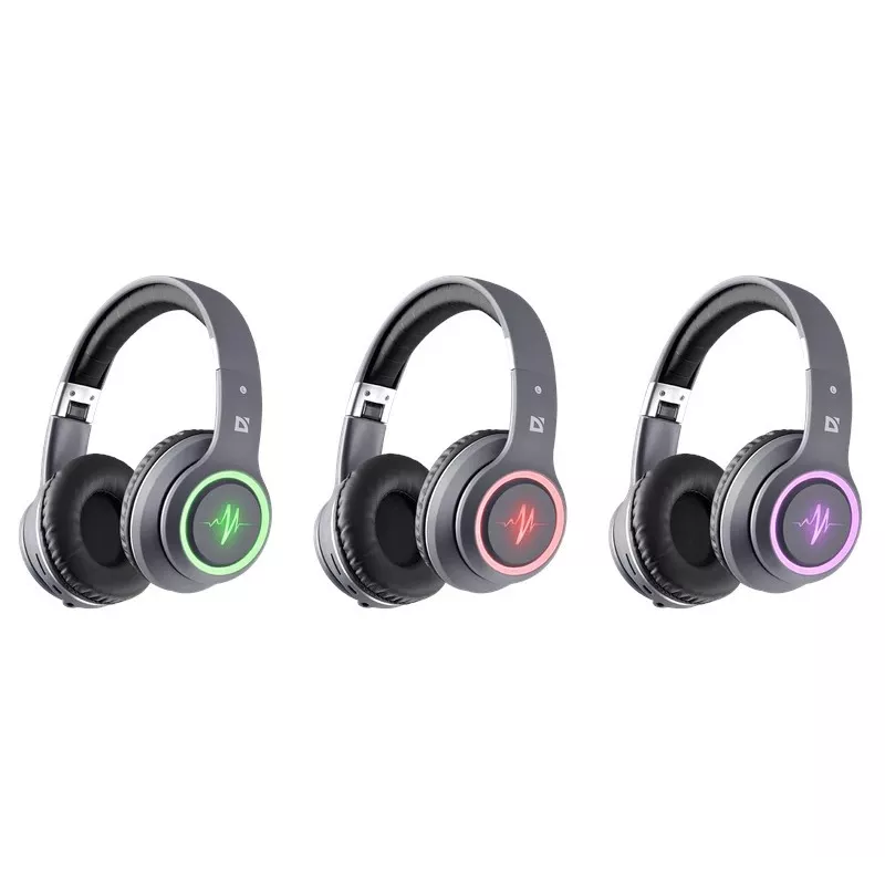 Kõrvaklapid DEFENDER FREEMOTION B571 LED juhtmevabad binauraalsed, 4 cm draiverid, 6–8 h aku, suletud akustika, 20–20000 Hz