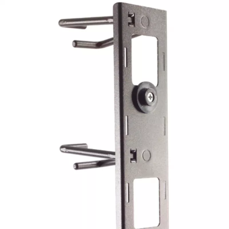 APC NetShelter kaabel Management, vertikaalne kaabeldushaldur, kaablirõngad, komplekt 8 tk, must, 55 mm x 766 mm x 85 mm