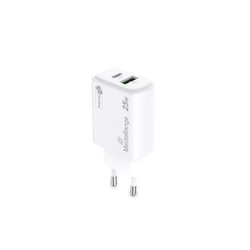 Toiteadapter USB/USB-C 25W/FAST MRMA112-2 Mediarange