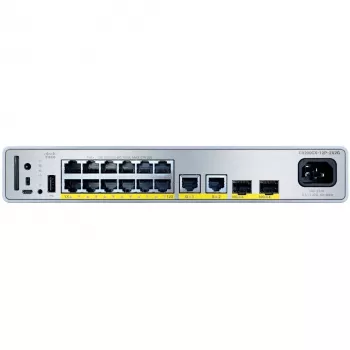 Hallatav võrgukommutaator Cisco C9200CX-12P-2X2G-E Gigabit Ethernet PoE 14 porti