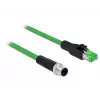Võrgukaabel DeLOCK 85438 RJ45 Ethernet Cat6 2m Must