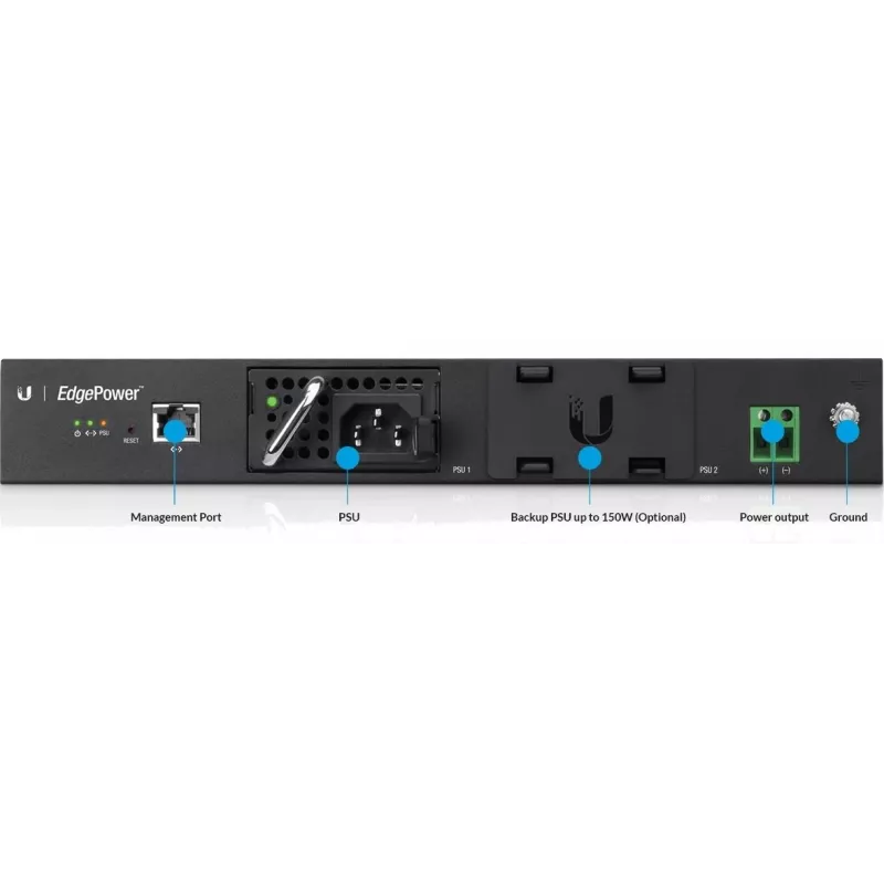 Toiteplokk UBIQUITI EP-54V-150W 150 W, AC 100–240 V, 50–60 Hz, must