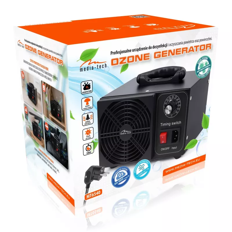 Osoonigeneraator õhu desinfitseerimiseks ja puhastamiseks OZONE GENERATOR MT6540