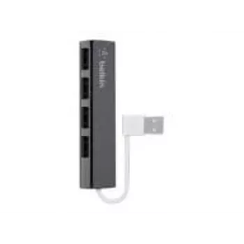 Hub Belkin F4U042BT USB 2.0 480 Mbit/s Must