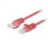 Fluke Passed Lanberg patchcord cat.6 UTP 1.5m punane 10-pakk