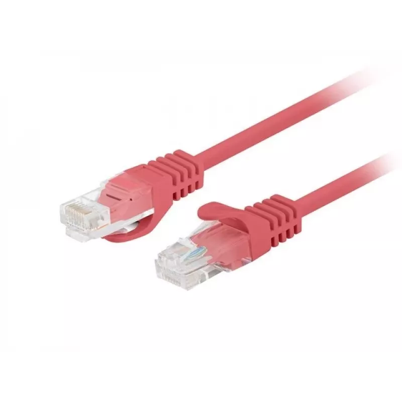 Fluke Passed Lanberg patchcord cat.6 UTP 1.5m punane 10-pakk