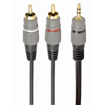 AUDIOKAABEL 3.5MM TO 2RCA 2.5M/KULD CCA-352-2.5M GEMBIRD