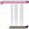 PCIe 5.0 Hyper Riser kaabel HYTE ACC-HYTE-PCIE50-SM, 20 cm, roosa/valge