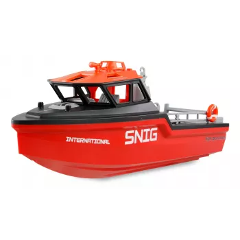 Amewi Rescue Boat 26117 — Harjadeta jugajam, 320 mm, must/punane