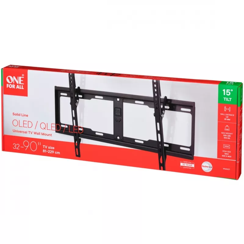 TV-kinnitus One For All WM4621 2.13 m (84 tolli) Must