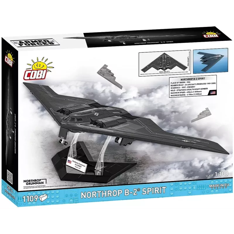 Ehituskomplekt Cobi Northrop Grumman B-2 SPIRIT mudelikomplekt