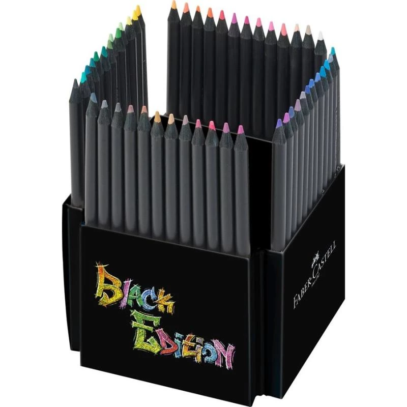 Värvipliiatsid Faber-Castell 116450, mitmevärviline komplekt, 50 tk, pehme südamik, pappkarp