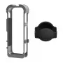 Sunnylife metallist magnetraam silikoonist objektiivikattega Insta360 X5 jaoks