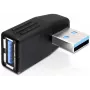 USB 3.0 isane/emane pistik DeLOCK 65342 must