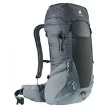 Seljakott DEUTER Futura 34 EL — ergonoomiline 34 L päevakott, naistele kohandatud istuvus, grafiit-kiltkivi