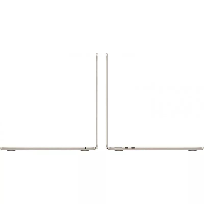 APPLE MacBook Air 34,46cm 13,6tolli Apple M3 kiip 8-tuumalise protsessori ja 10-tuumalise GPU-ga 24GB 512GB SSD Tähevalgus (Starlight)