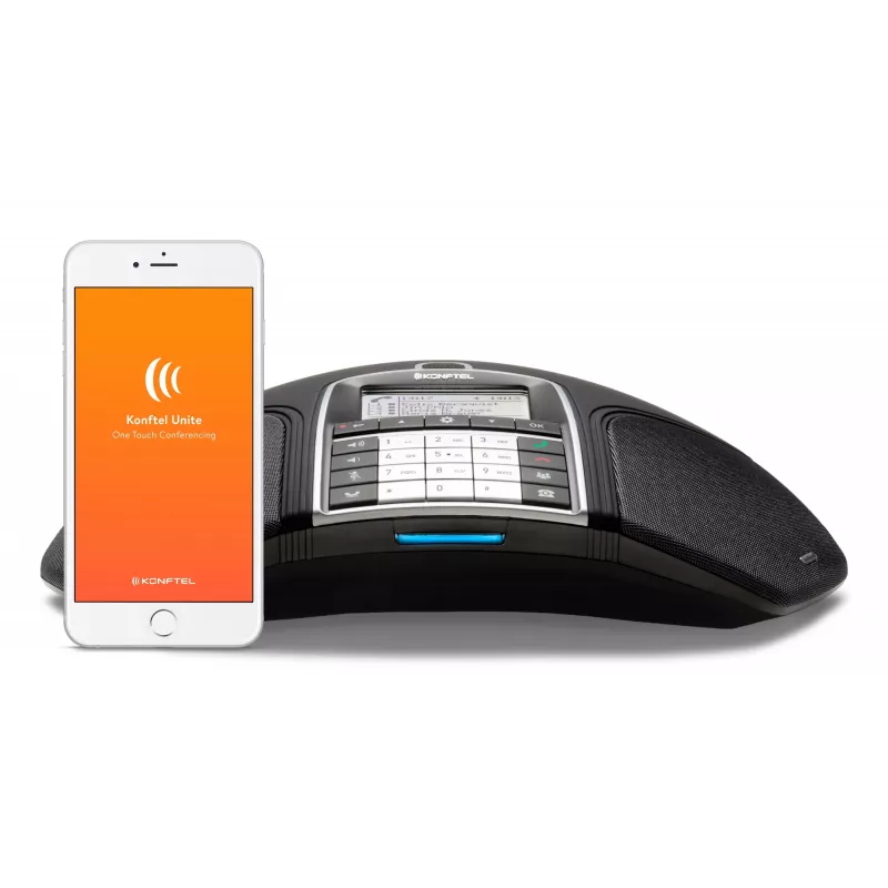 Konftel 300IPx - VoIP-konverentsitelefon - SIP v2 - Liquorice Black - Konftel C50300IPx Hybrid jaoks