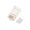 Võrgukaabel Extralink RJ45 pistik CAT6 UTP RJ45 8P8C läbipaistev