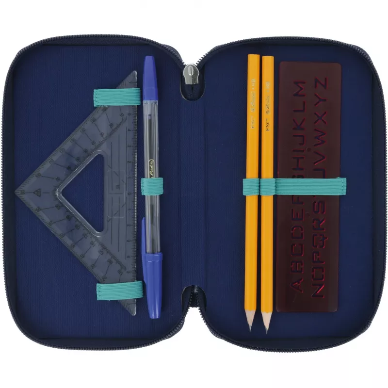 Herlitz TriCase Deep Ocean 31 tk sinine polüester 190x70x115 mm
