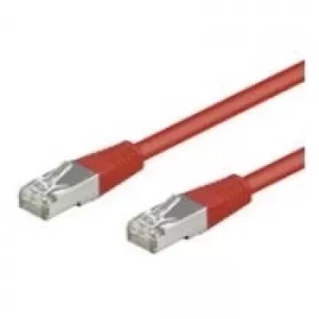Wentronic Goobay CAT 5e paigalduskaabel, SF/UTP, punane, 20 m - CCA vasksegu (68039)