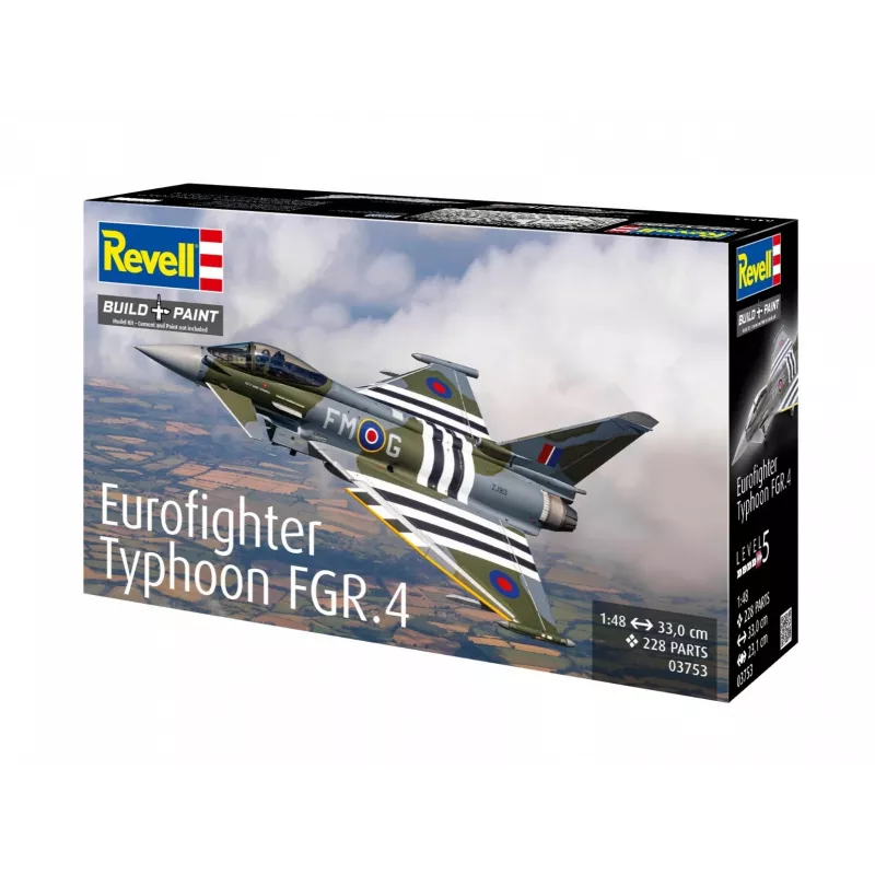 Plastikmudel REVELL Eurofighter Typhoon FGR.4 1:48