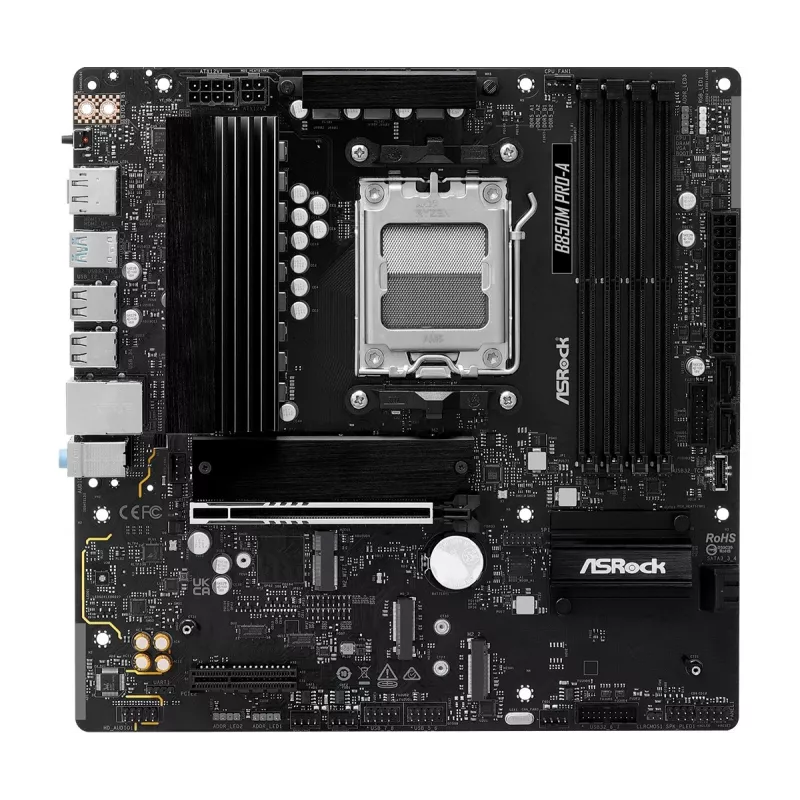 ASRock B850M Pro-A AM5 Micro-ATX emaplaat