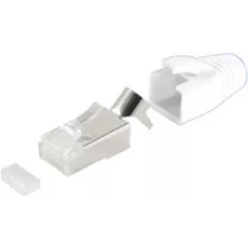 Traadipistik RJ45 ShiverPeaks BS72067-W Valge
